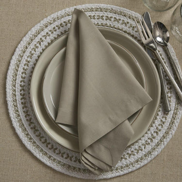 Elements Napkin - Mushroom Set of 6 Park Designs - The Fox Decor